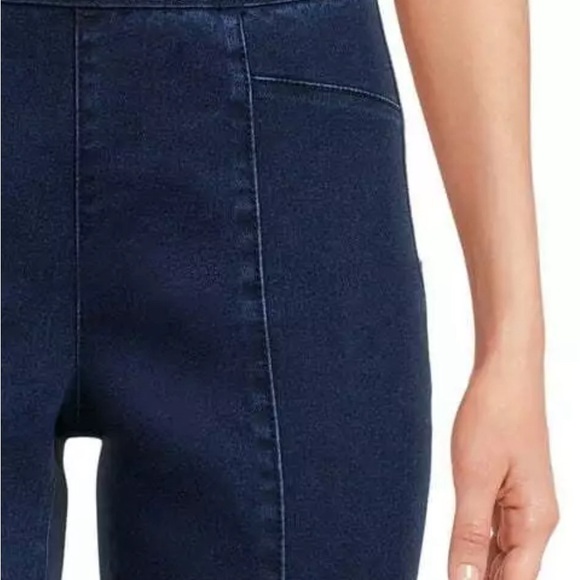 No Boundaries Juniors Seamed Pull On Flare Jeggings - Picture 7 of 8